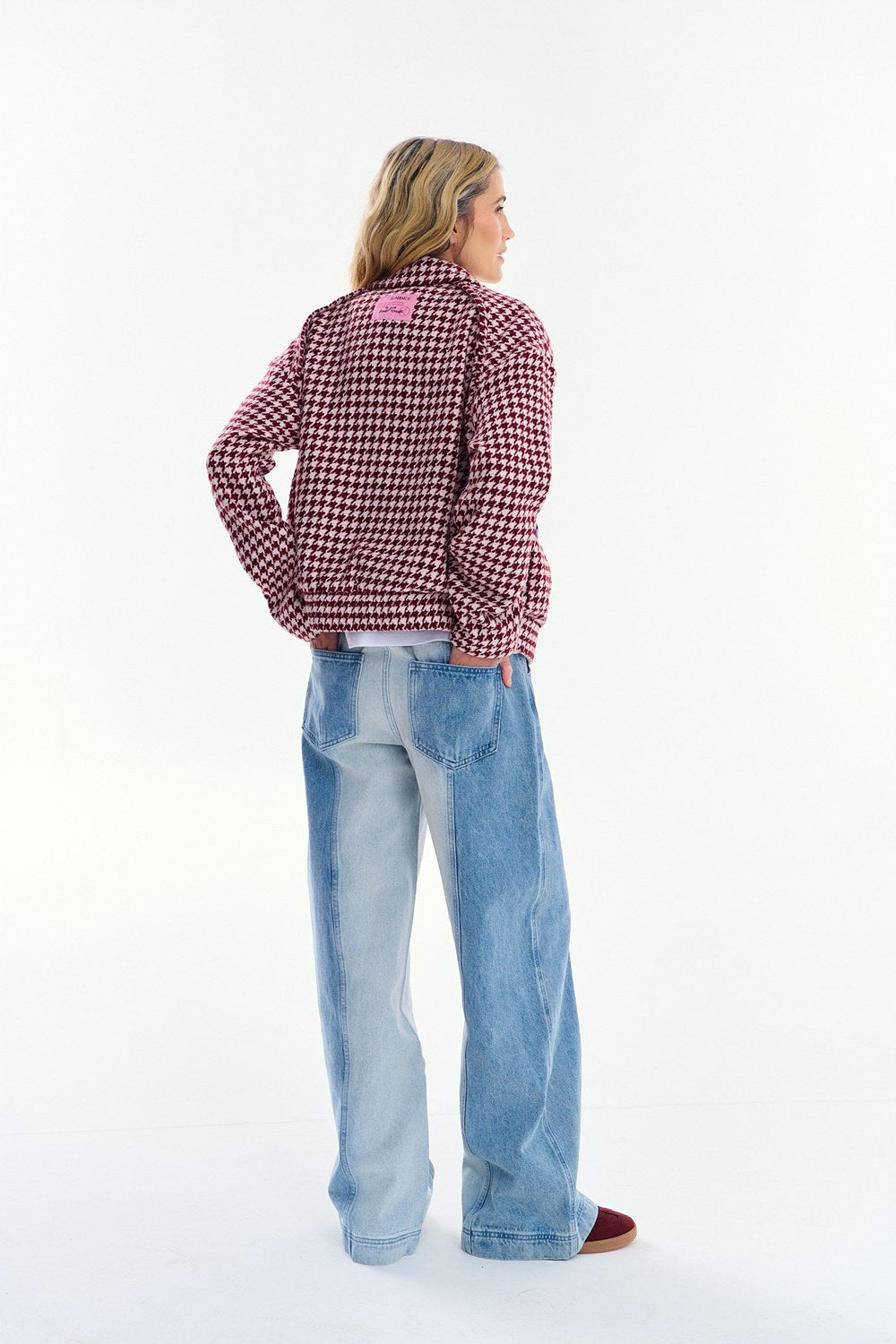 Berry Spark Wool Jacket