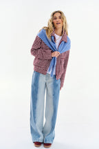 Berry Spark Wool Jacket