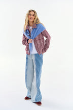 Berry Spark Wool Jacket