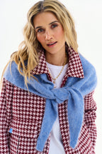 Berry Spark Wool Jacket