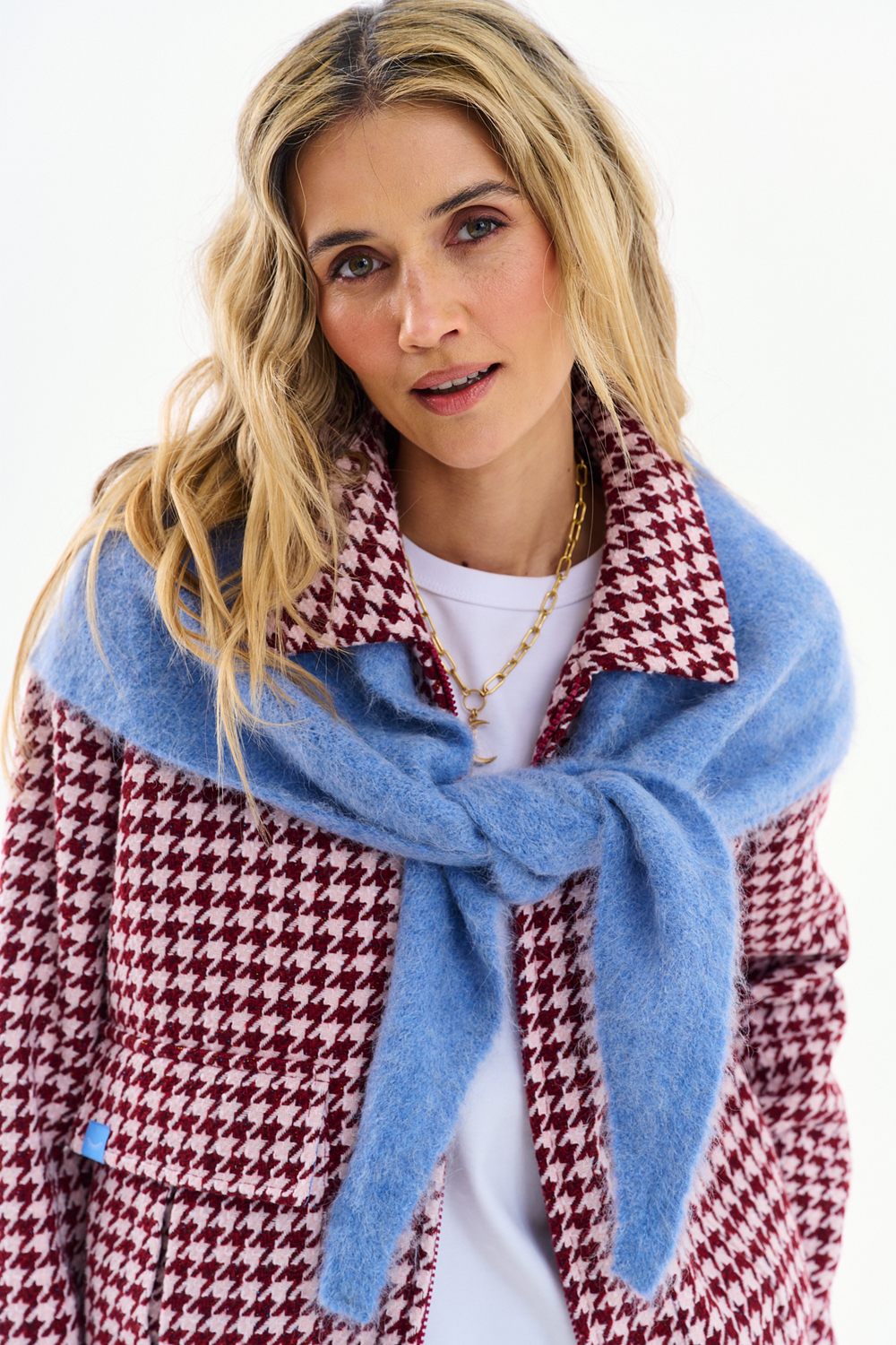Berry Spark Wool Jacket