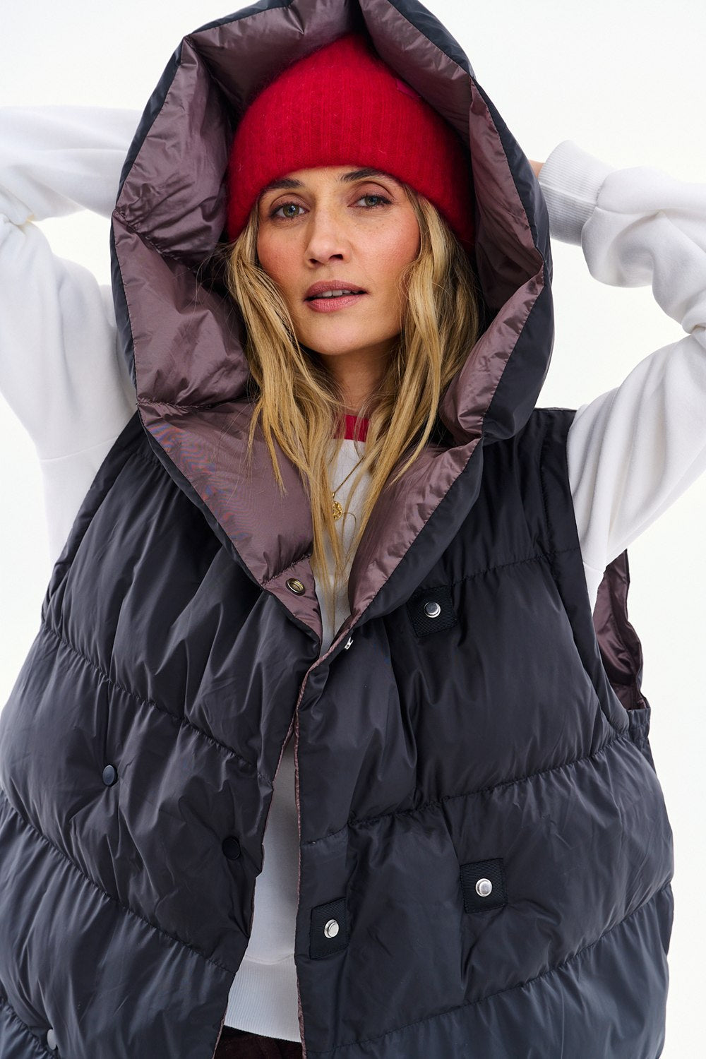 Vestă reversibilă Velvet Earth