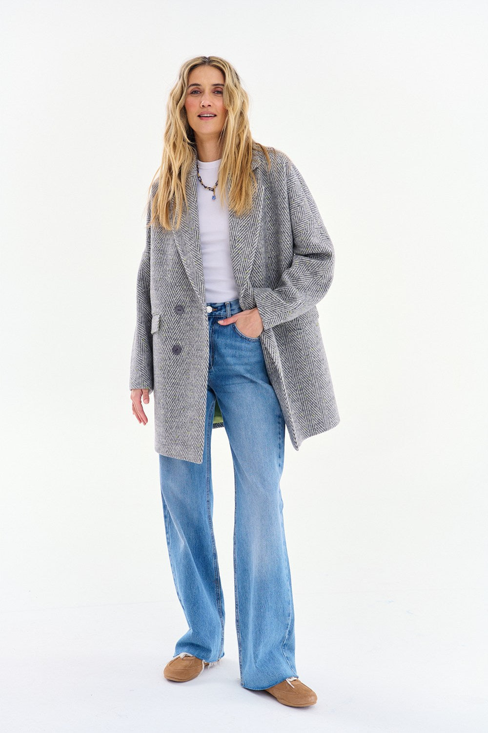 Manteau Ombres Mentholées
