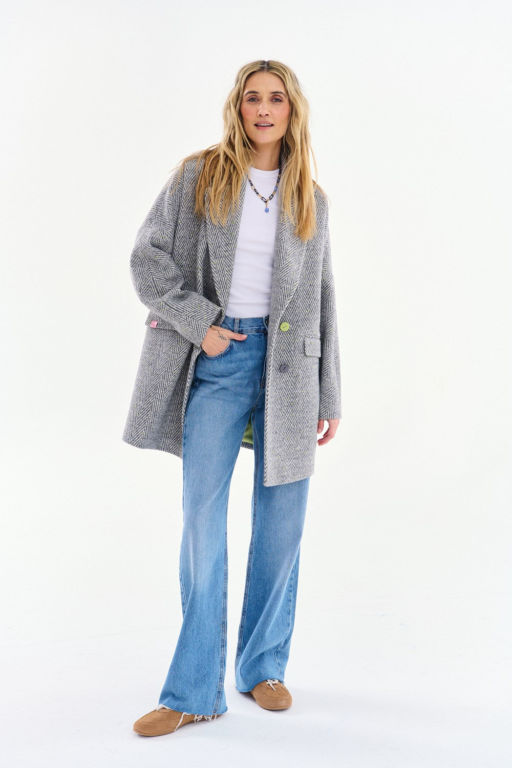 Manteau Ombres Mentholées