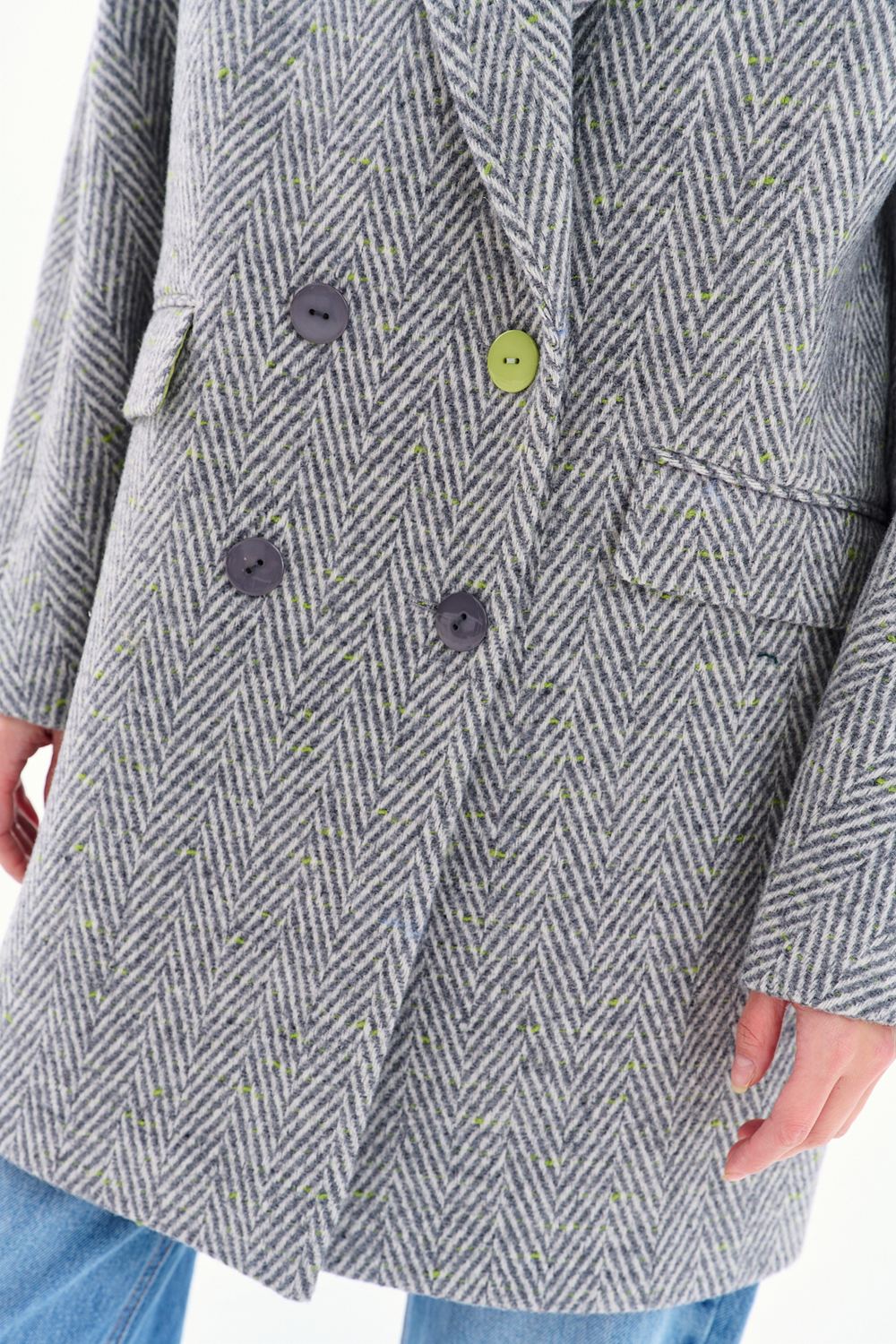Manteau Ombres Mentholées