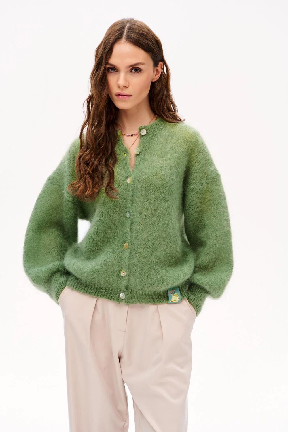 Cardigan en mohair Spring Juice