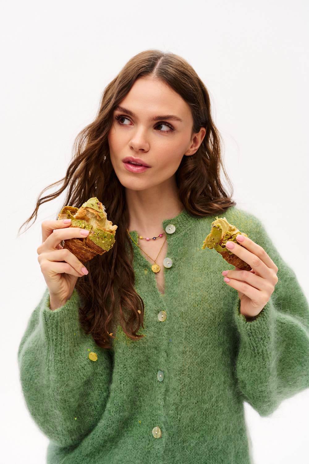 Spring Juice mohair cardigan – NAOKO-STORE.com
