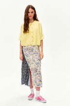 Lemon Pop short-sleeved cardigan