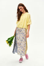 Lemon Pop short-sleeved cardigan