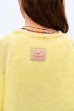 Lemon Pop short-sleeved cardigan