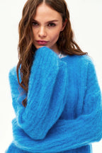 Here Comes Joy mohair cardigan