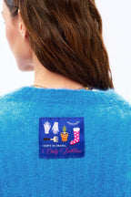 Here Comes Joy mohair cardigan