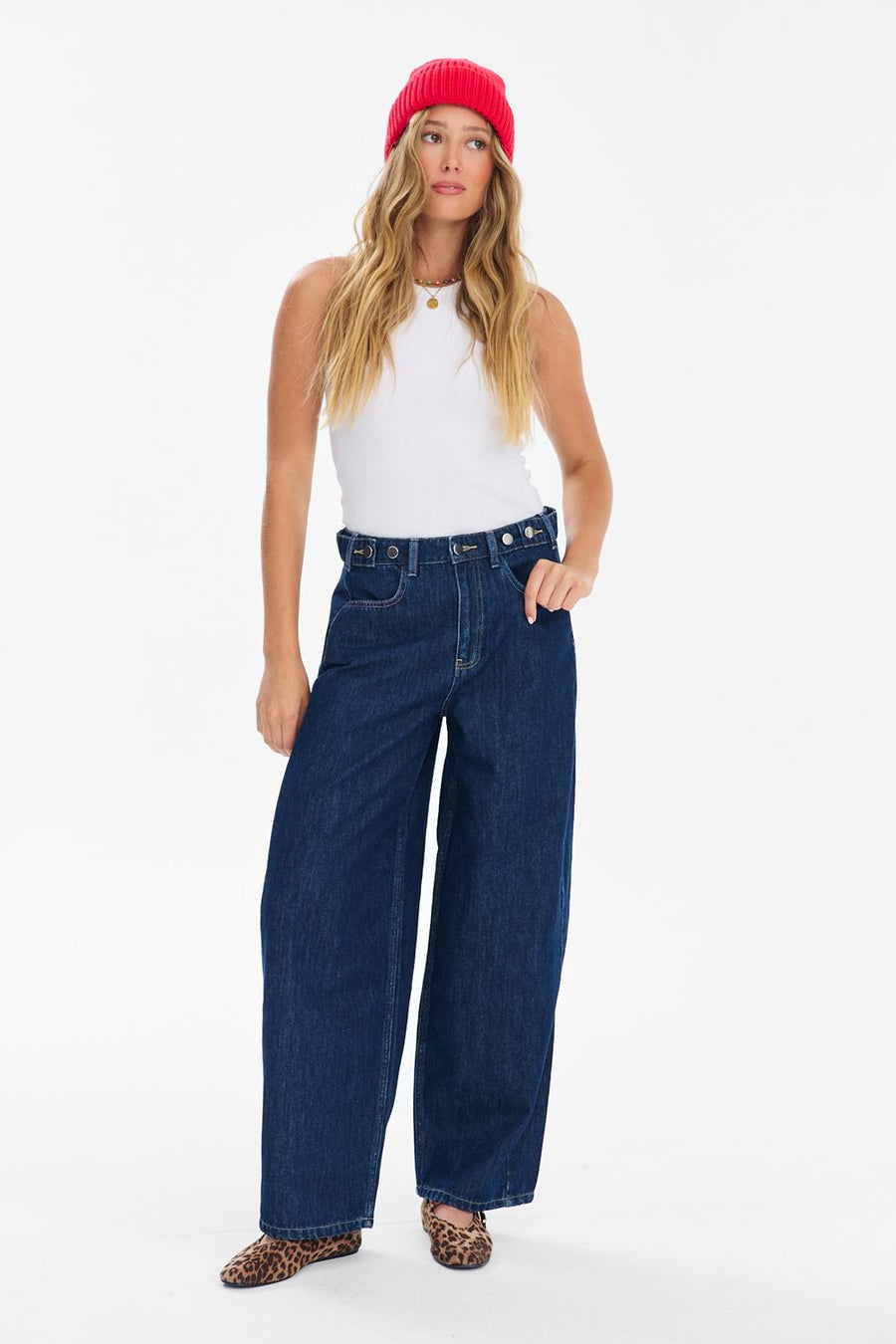 Jean barrel Easy Blue