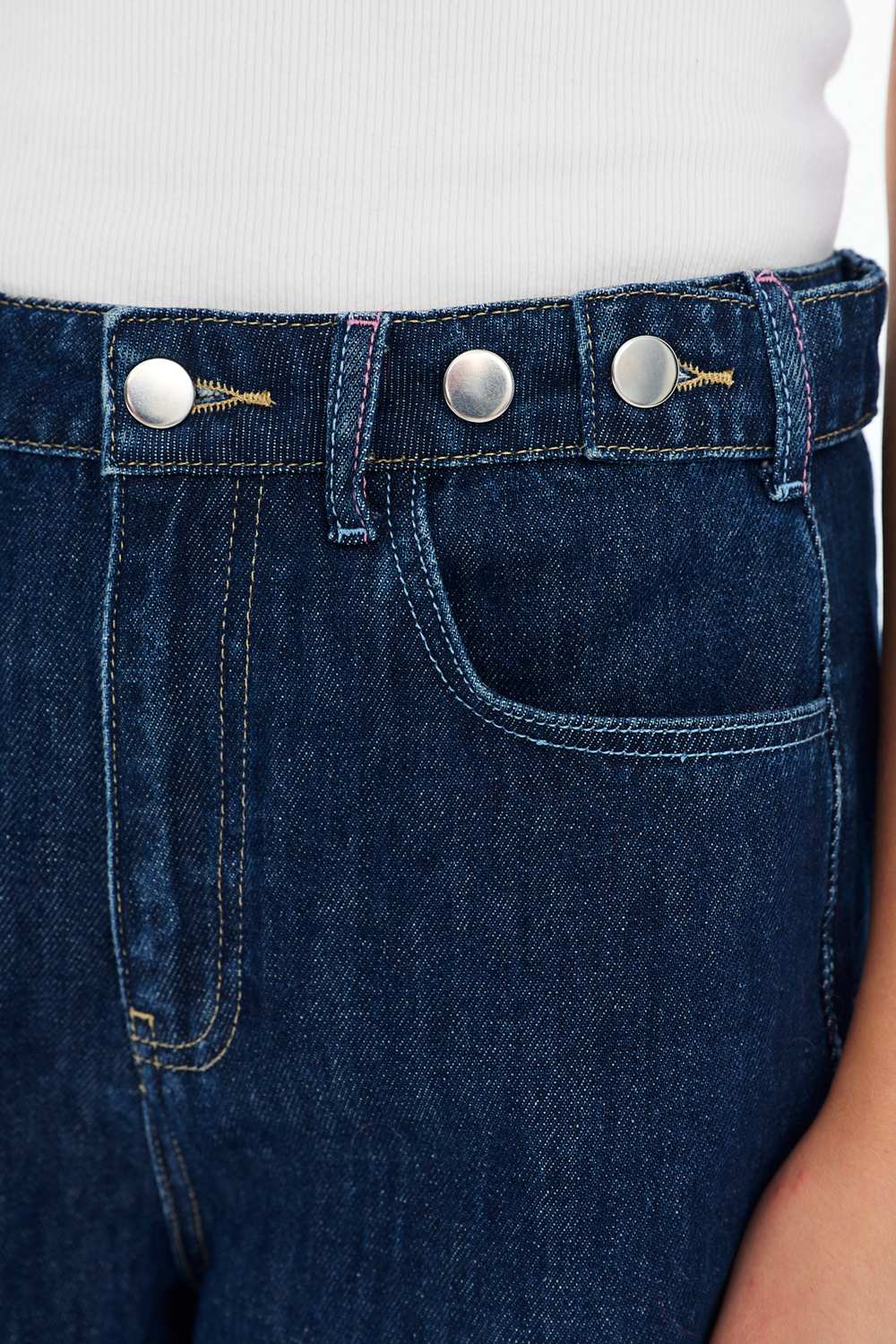 Blugi barrel Easy Blue
