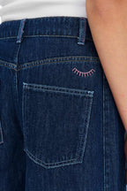 Blugi barrel Easy Blue