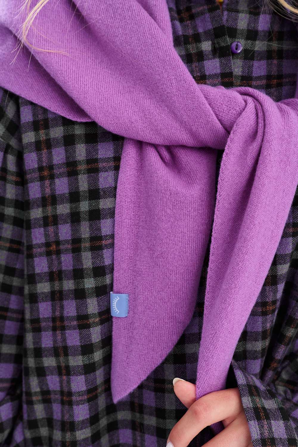 Make It Pink Wool Scarf