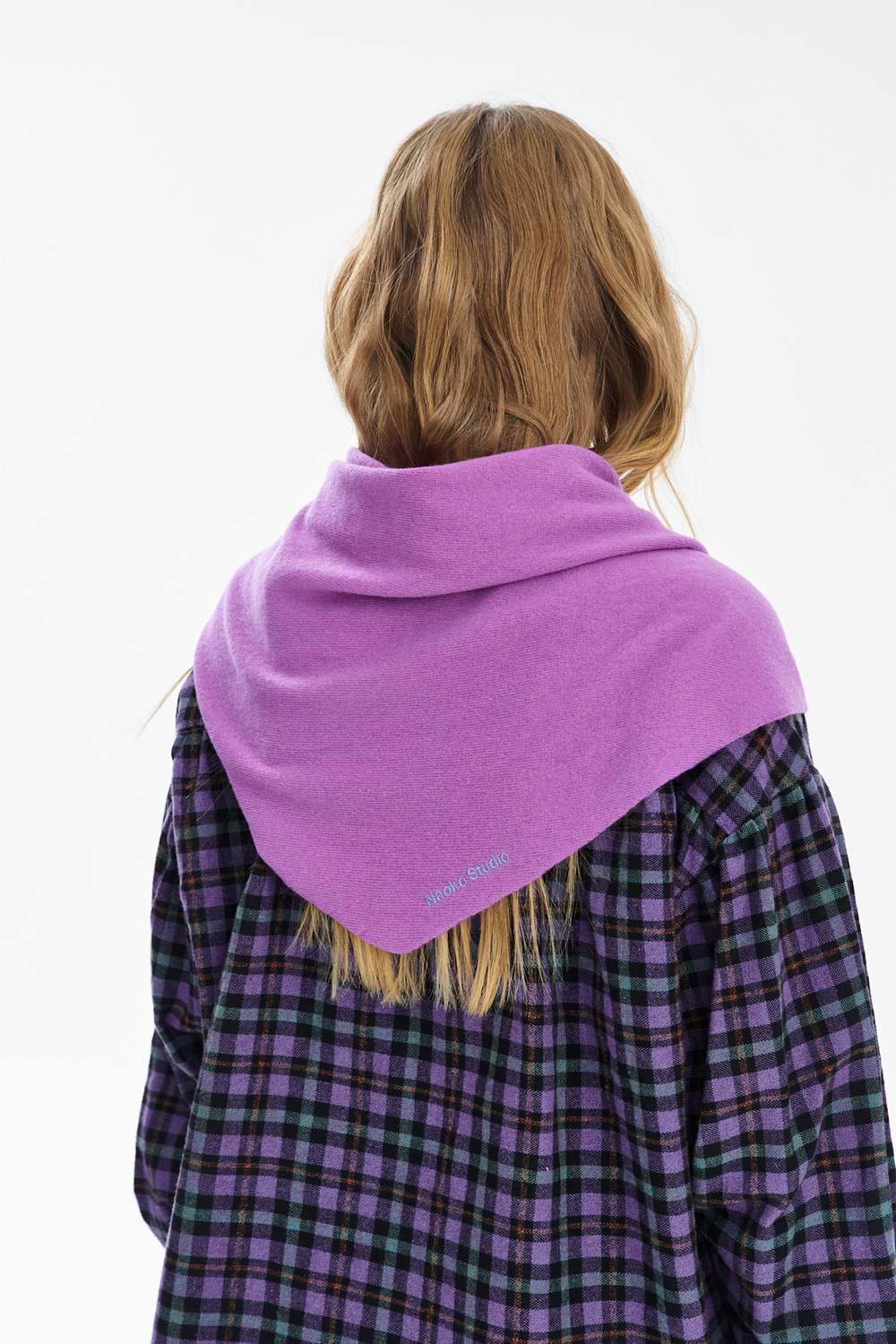 Make It Pink Wool Scarf