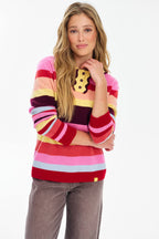 Cherry Skies Wool Sweater