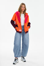 Color Curious sweatshirt med knapper