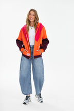 Color Curious sweatshirt med knapper