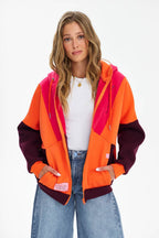 Color Curious sweatshirt med knapper