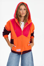 Color Curious sweatshirt med knapper
