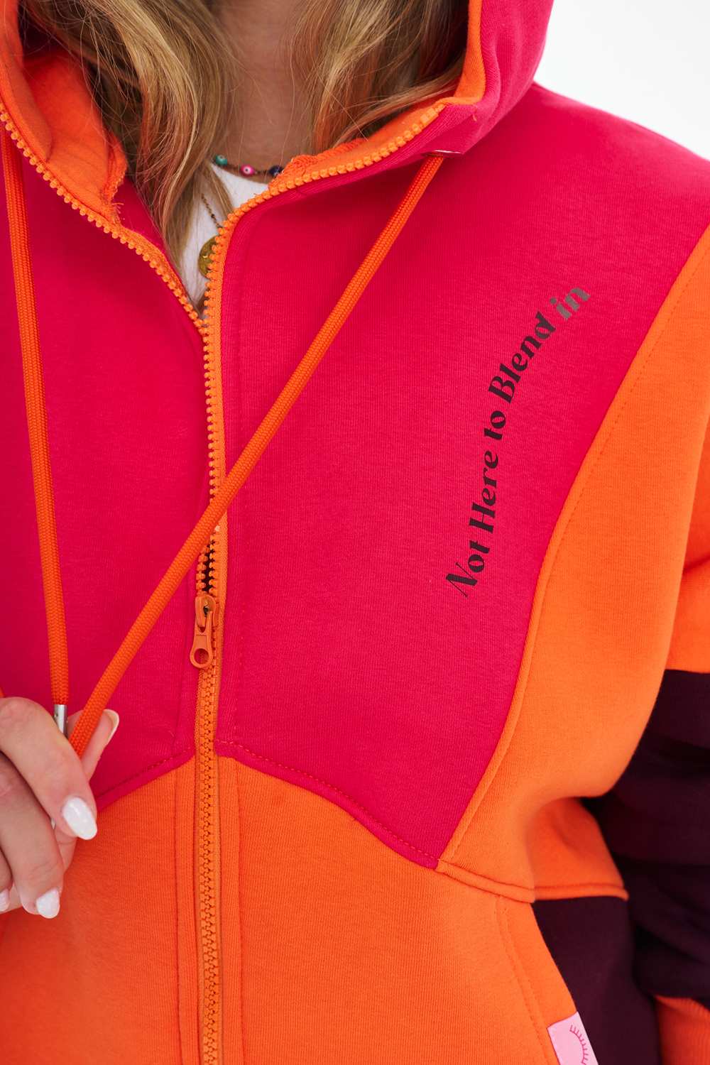 Color Curious sweatshirt med knapper