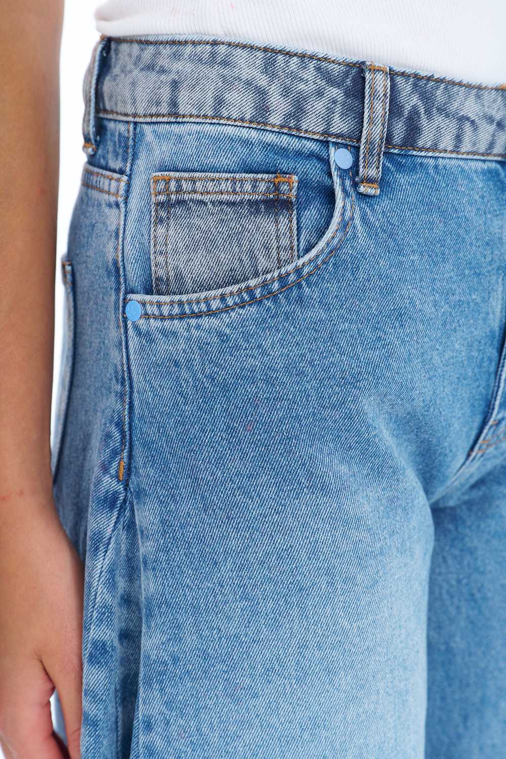 Morning Mist Barrel Jeans