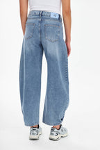 Morning Mist Barrel Jeans