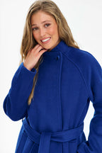 Manteau en laine Majorelle