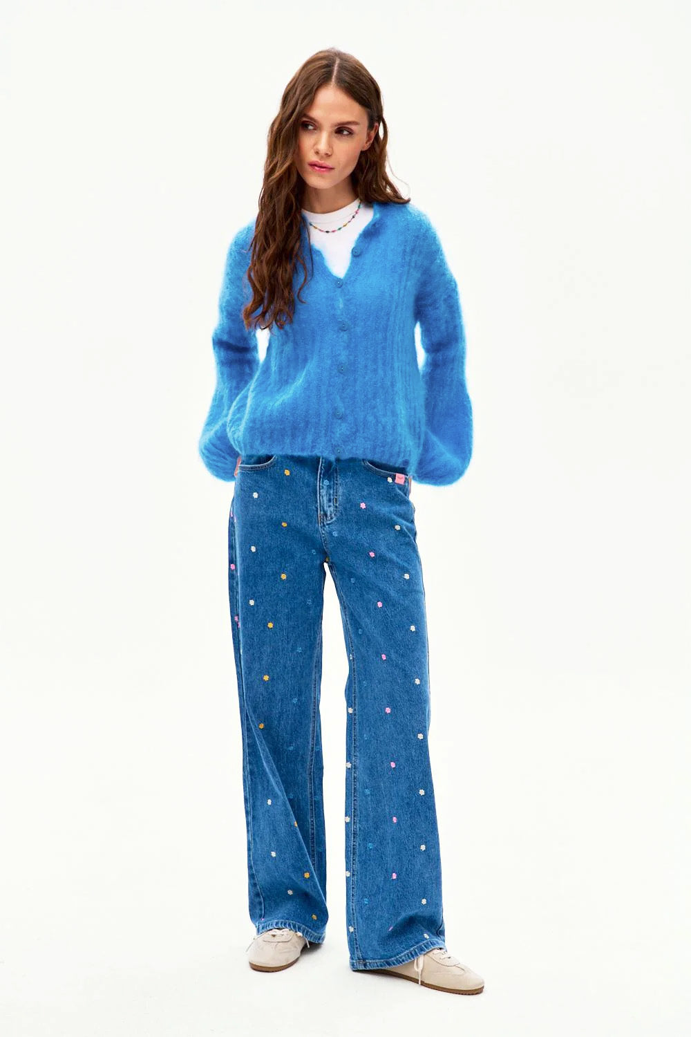Here Comes Joy mohair cardigan