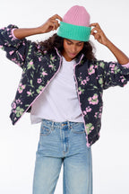 Kuschelige Polar-Gänseblümchen Jacke