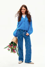 Here Comes Joy mohair cardigan