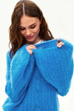 Here Comes Joy mohair cardigan
