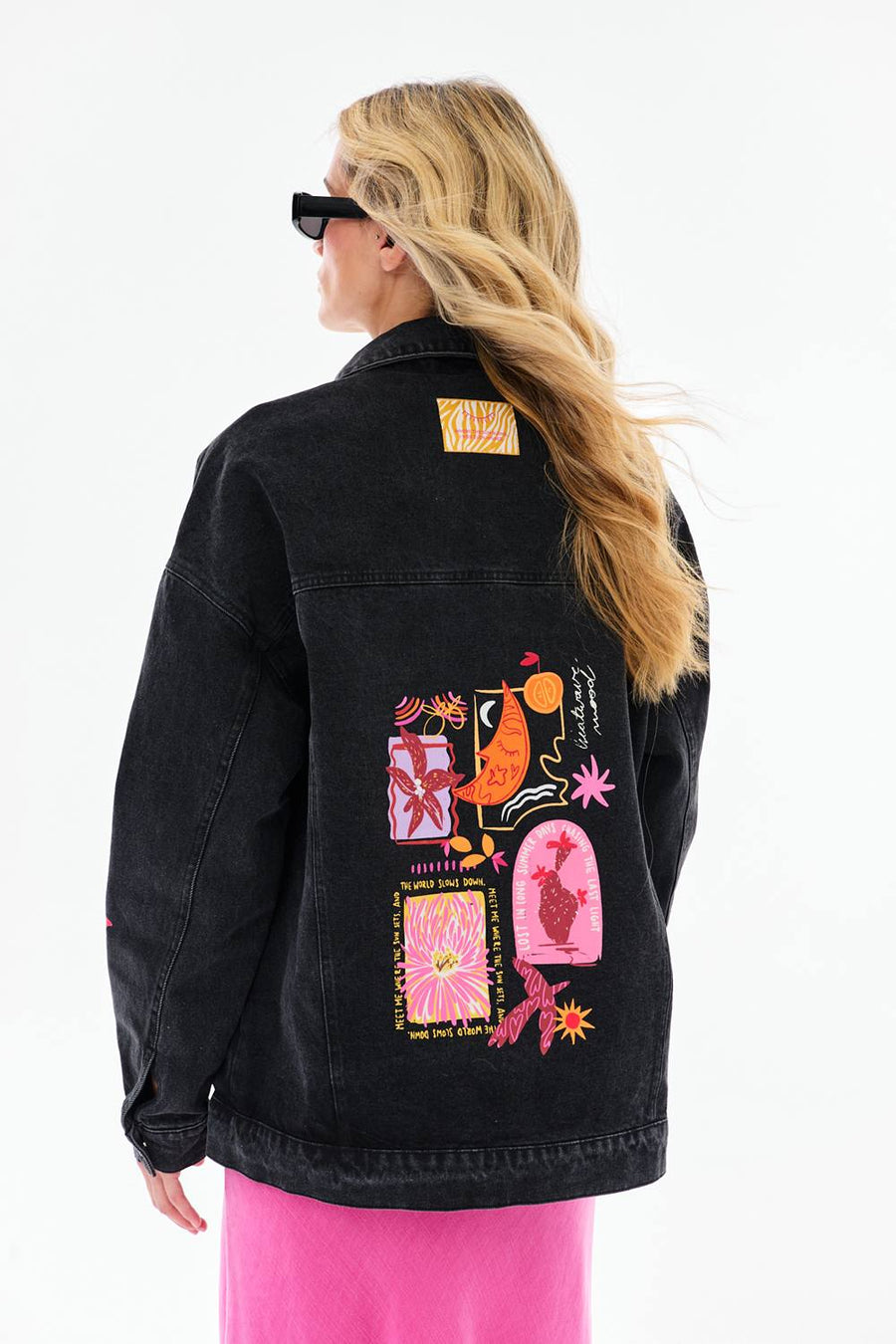 Giacca di jeans Back Story