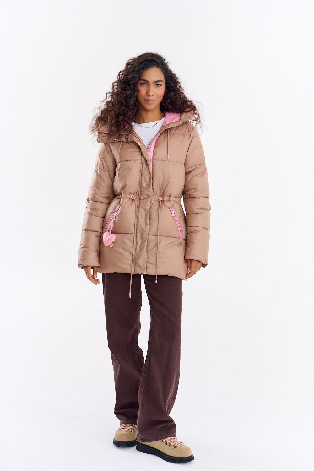 Davos Cocoa Blush Winter Jacket – NAOKO-STORE.com
