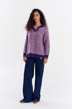Polo svetr Touch of Mood s moherem