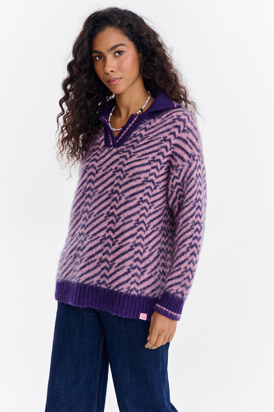 Touch of Mood polotrøje med mohair
