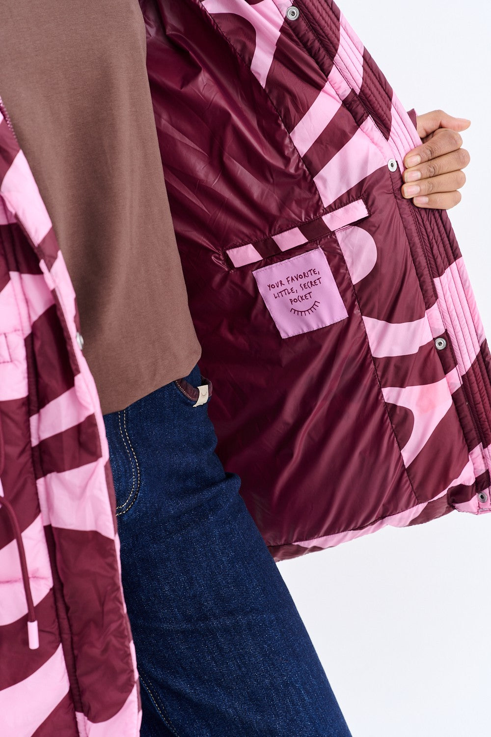 Casaco de inverno Davos Wild Berry