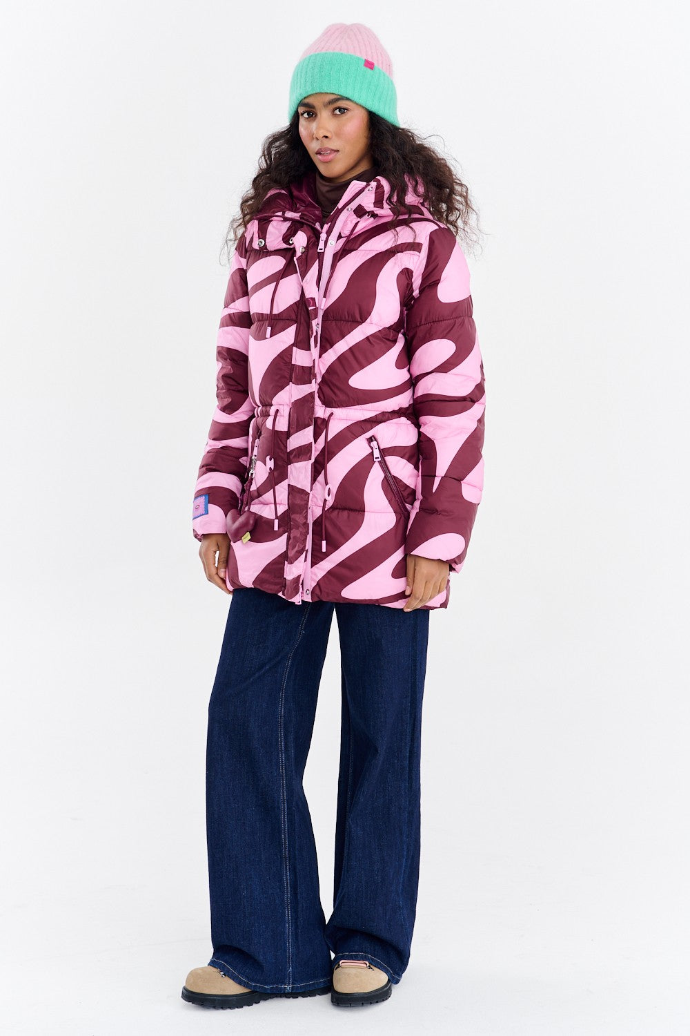 Casaco de inverno Davos Wild Berry