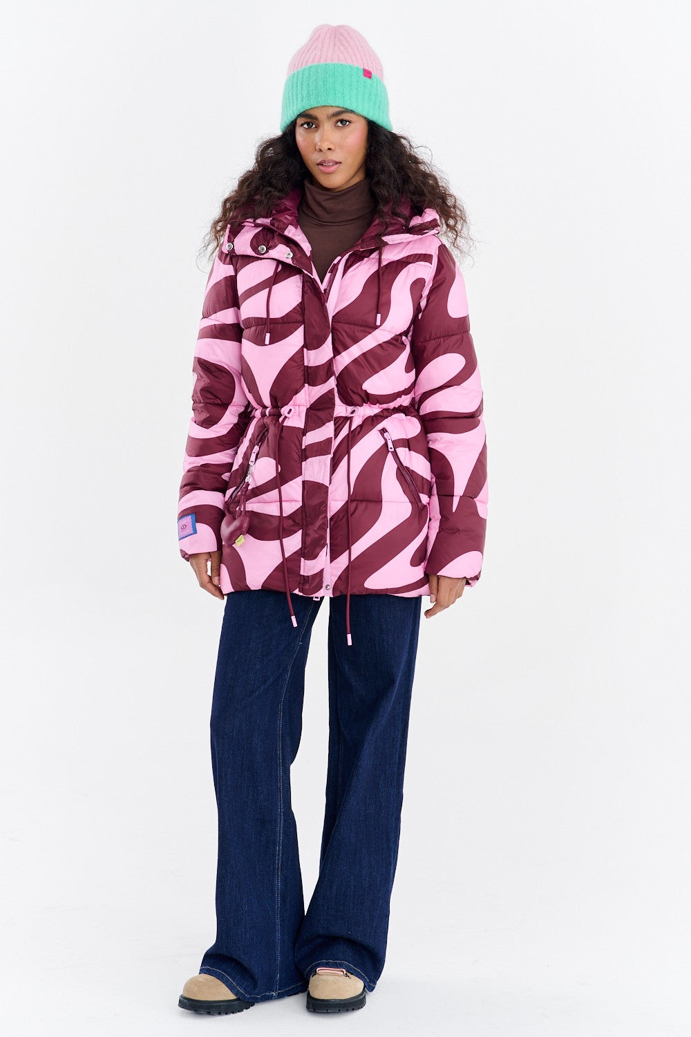 Casaco de inverno Davos Wild Berry
