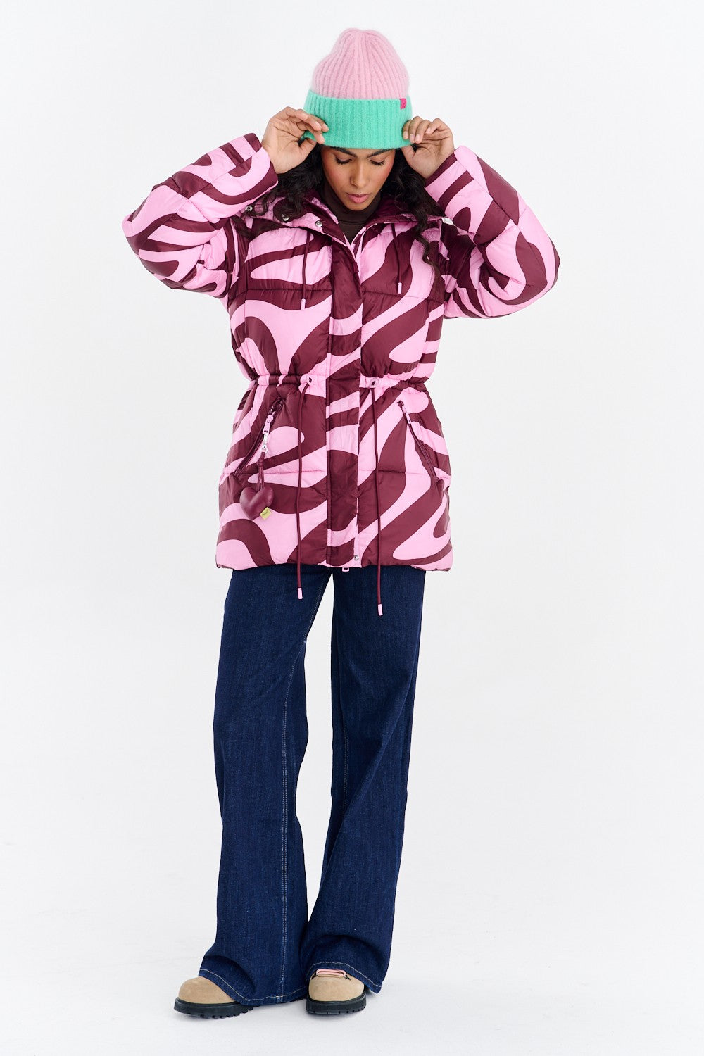 Casaco de inverno Davos Wild Berry