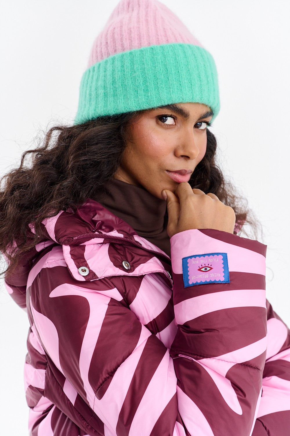 Casaco de inverno Davos Wild Berry