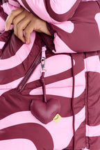 Casaco de inverno Davos Wild Berry