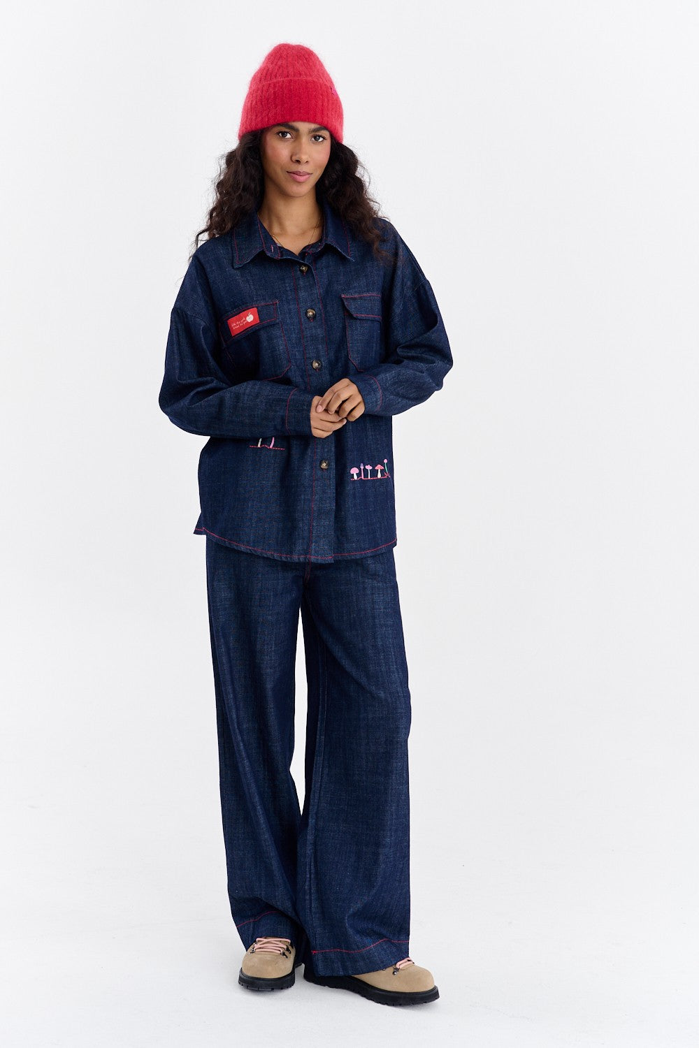 Red Line denim pants