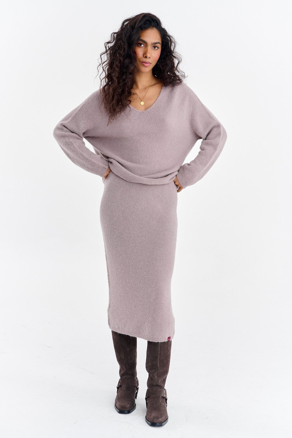 Calm Story knitted skirt