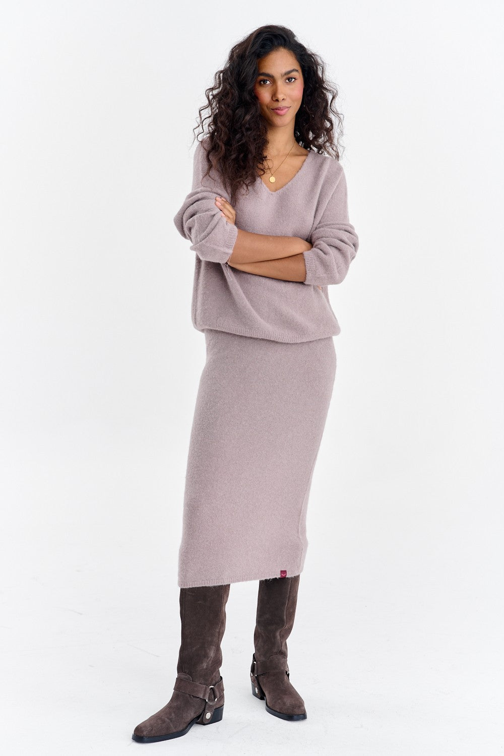 Calm Story knitted skirt