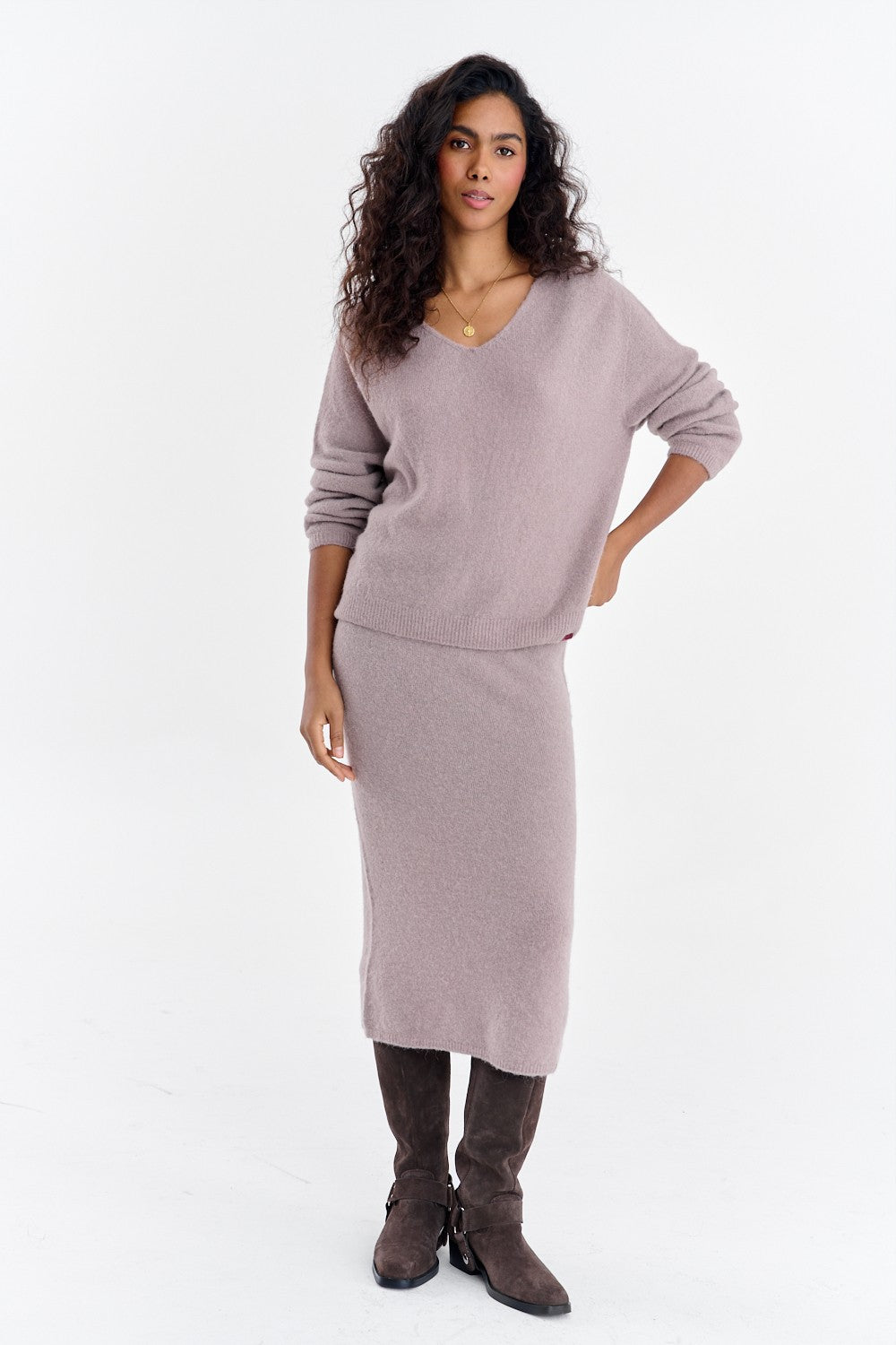 Calm Story knitted skirt
