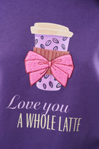 Felpa Whole Latte Love