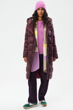 Arcticum Merlot Quilted Coat